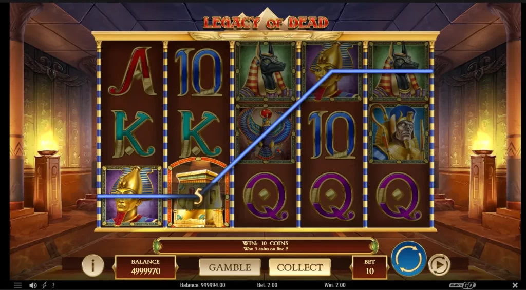 Legacy Of Dead Slot Machine